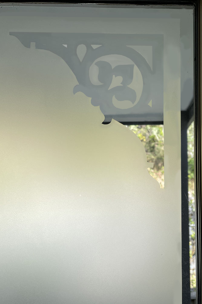 How to Frost Glass With a Pattern Living a Real Life